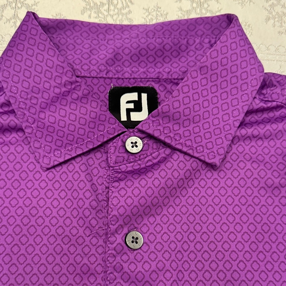 FootJoy Vibrant Purple Golf Shirt